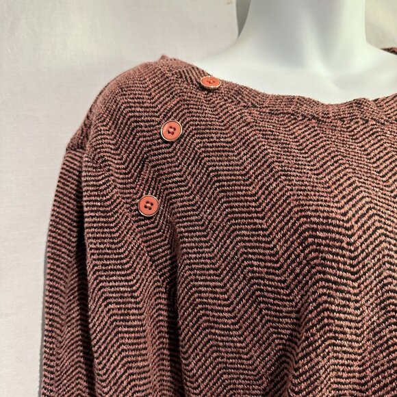 Liz Claiborne Women’s Long Sleeve Knit Top – Size XXL - Picture 3 of 5